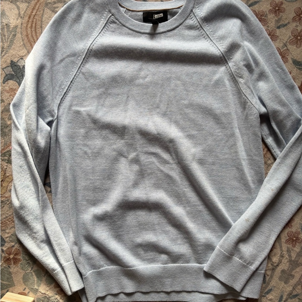 Banana Republic Light Gray Women's Crew Neck Sweater